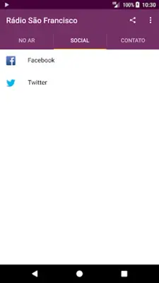 Rádio São Francisco android App screenshot 1